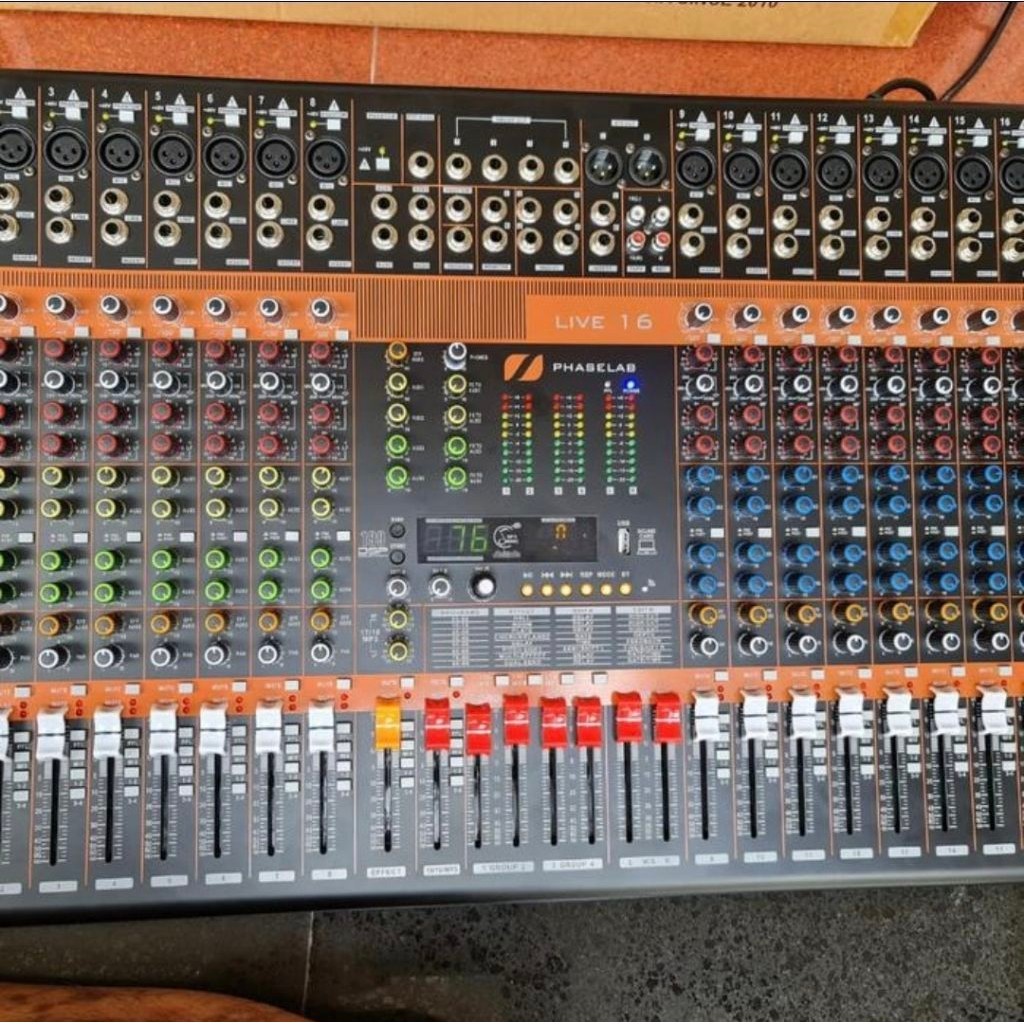Mixer Phase Lab LIVE 16 COMPRESSOR Original Channel DSP FX Effect Audio PhaseLab LIVE16 Kompressor 1