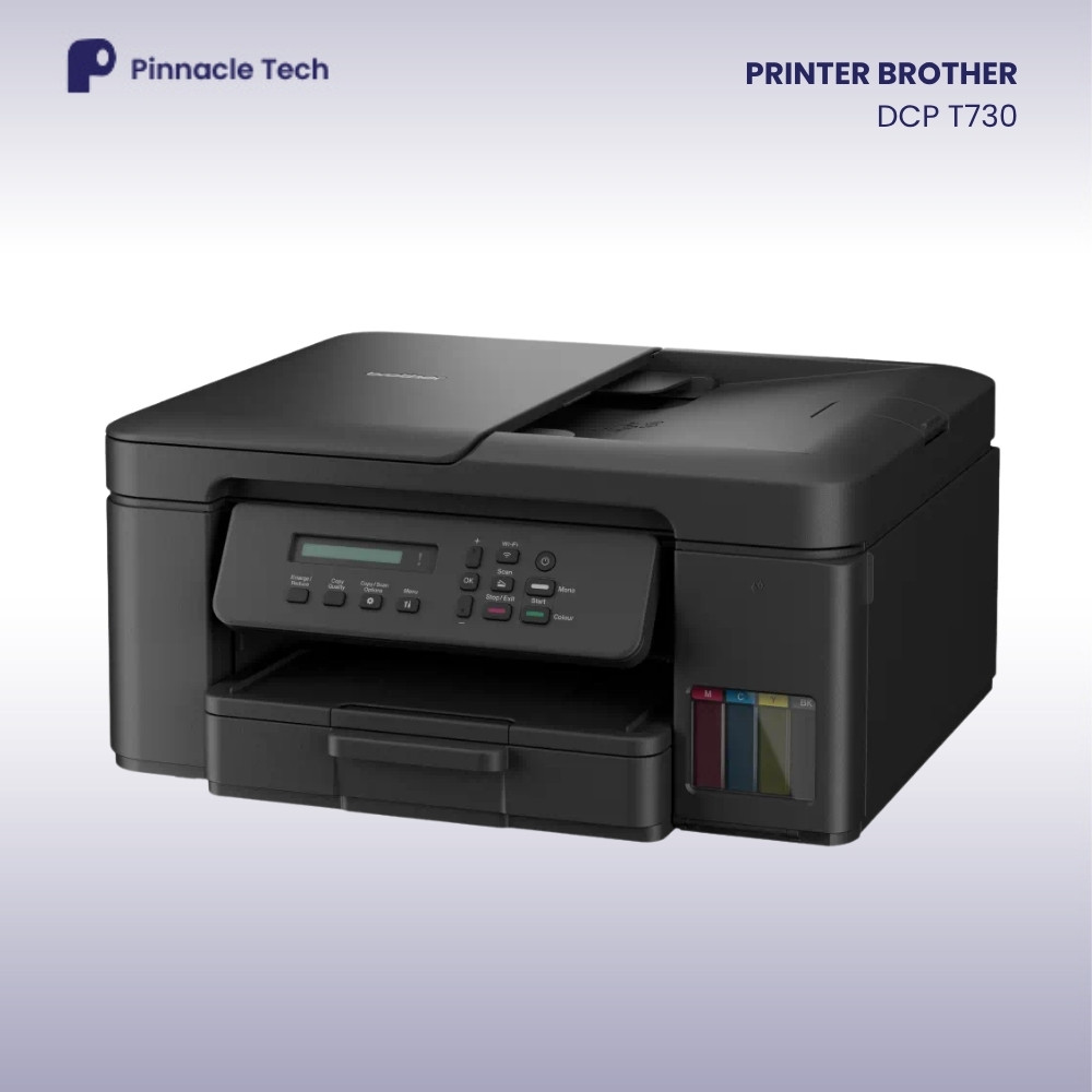 Printer Brother DCP T730 Scan F4 ADF Print Scan Copy WiFi Duplex Ink Tank Original