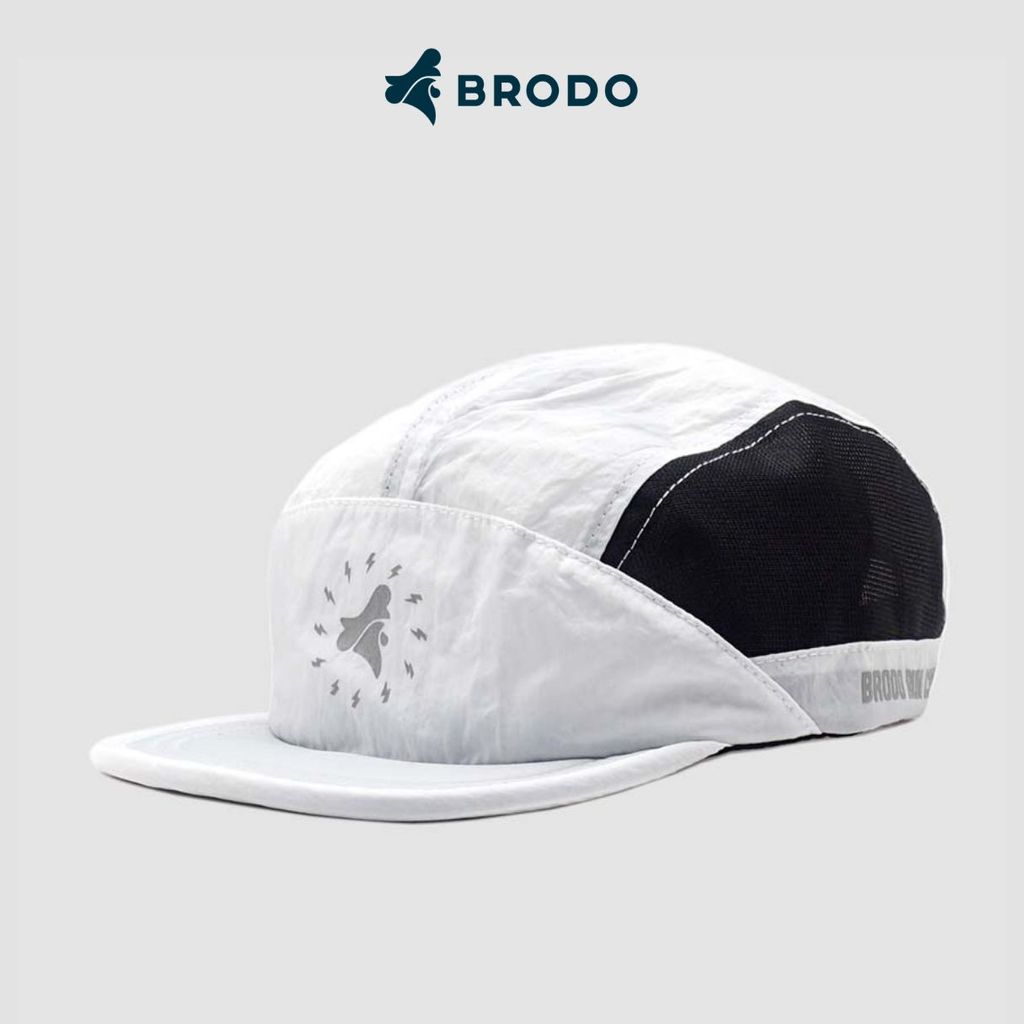 BRODO - Luce Running Hat White