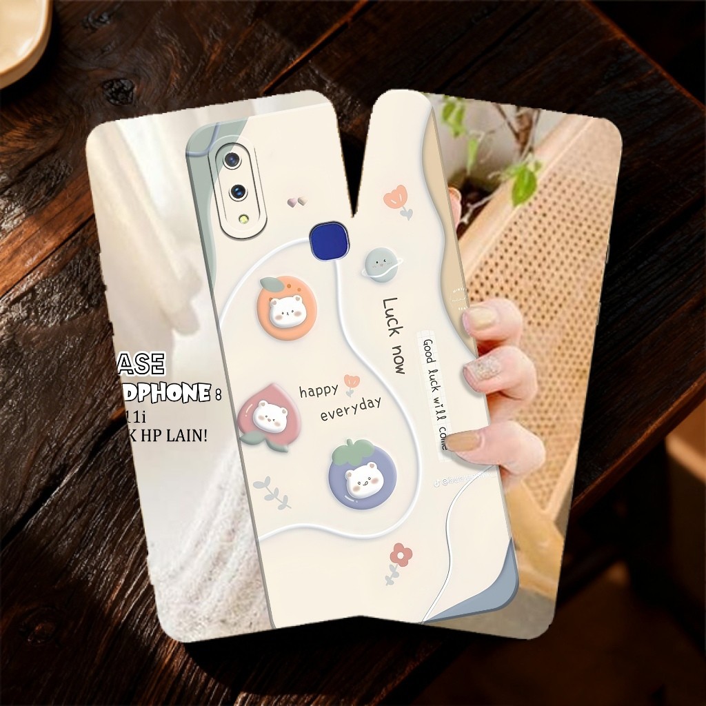 Case VIVO V11/V11i - Fashion Case KARTUN - Softcase VIVO V11/V11i - Silikon Pro Camera - Casing VIVO