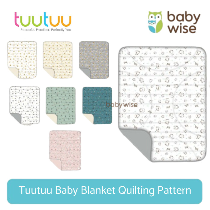 Tuutuu Baby Blanket Quilting Pattern - Selimut Bayi
