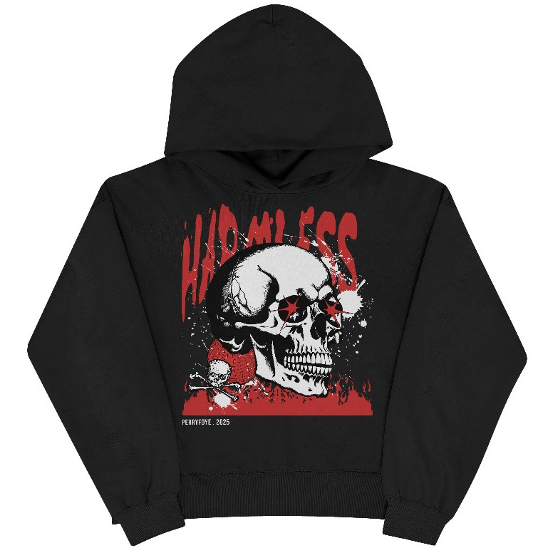 PERRYFOYE - Hoodie Boxy Oversized HARMLESS/ Hoodie Boxy / Oversized Hoodie Boxy