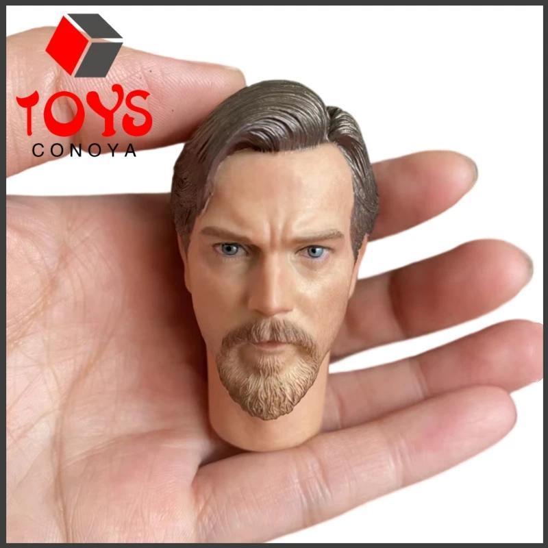 1/6 Scale Ewan McGregor Head Sculpt Model PVC Head Carving Model Fit 12" Male Soldier Action Figure 