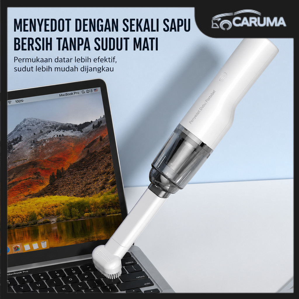 Vacuum Cleaner Mobil Mini Portable Cordless Kualitas Terbaik / Penyedot Debu Portabel Vakum Cleaner 
