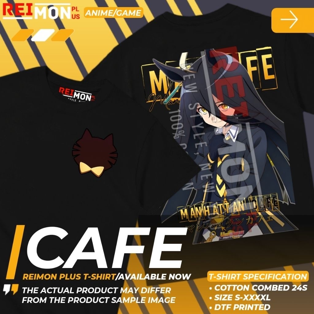 Kaos Manhattan Cafe Uma Musume: Pretty Derby - Kaos Anime/Game