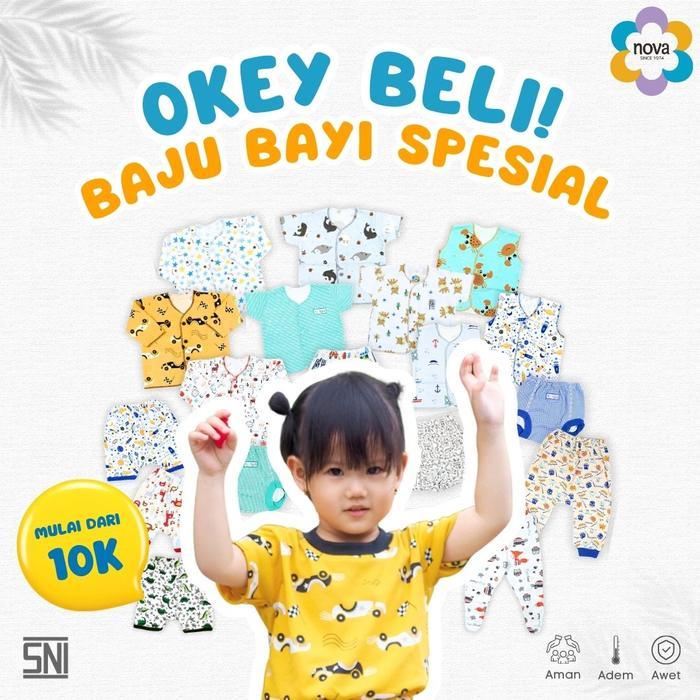 Nova Sale - Cuci Gudang Pakaian Bayi Mulai Dari 10K - 202 Terlaris