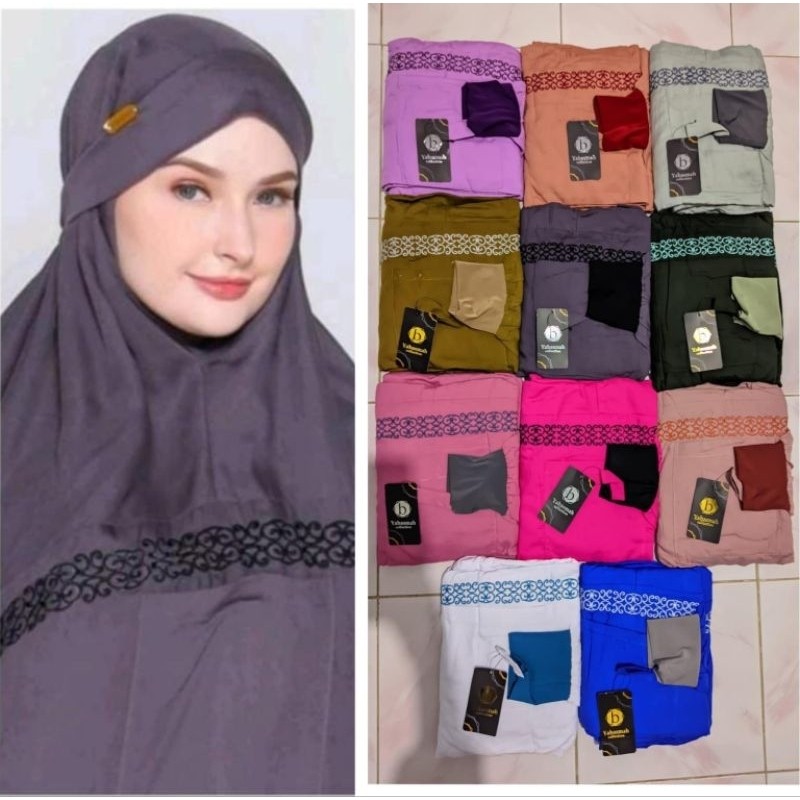 COD Mukena Yabasmah Kejora/ Mukena Hadramaut/ Mukena Basmah Manset/ Mukena Malaysia A02