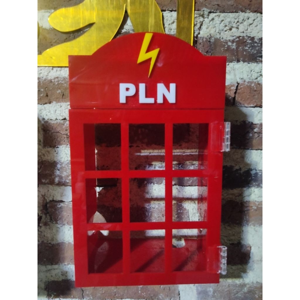 Box meteran listrik token Bahan AKRILIK