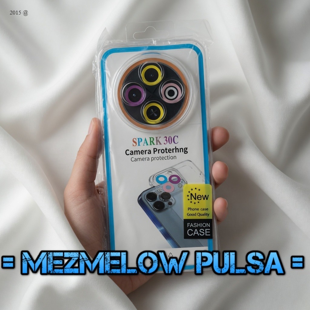 Softcase Silikon Transparant Casing Caseng Tecno Spark 30C 4G / Spark 30C NFC