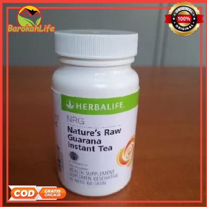 Herbalife Original HERBALIFE NRG Tea Pembakar Lemak Tubuh Pelangsing Badan Alami - Menurunkan Badan 