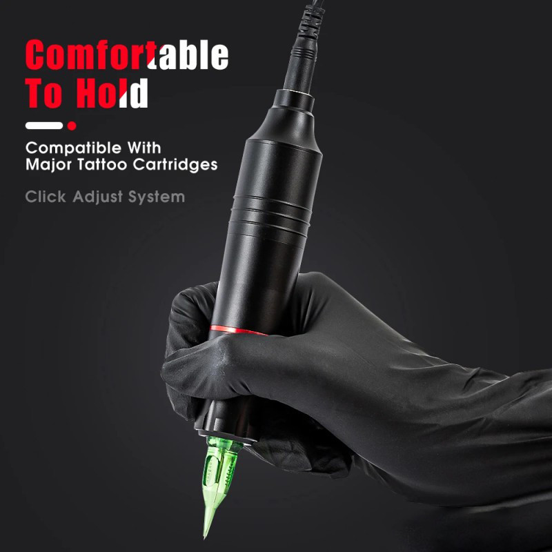 Tattoo Machine Rotary Pen Set Lengkap Mesin Tato Elektrik Body Tattoo Kit