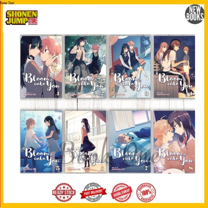 Manga Bloom Into You (8 book series)