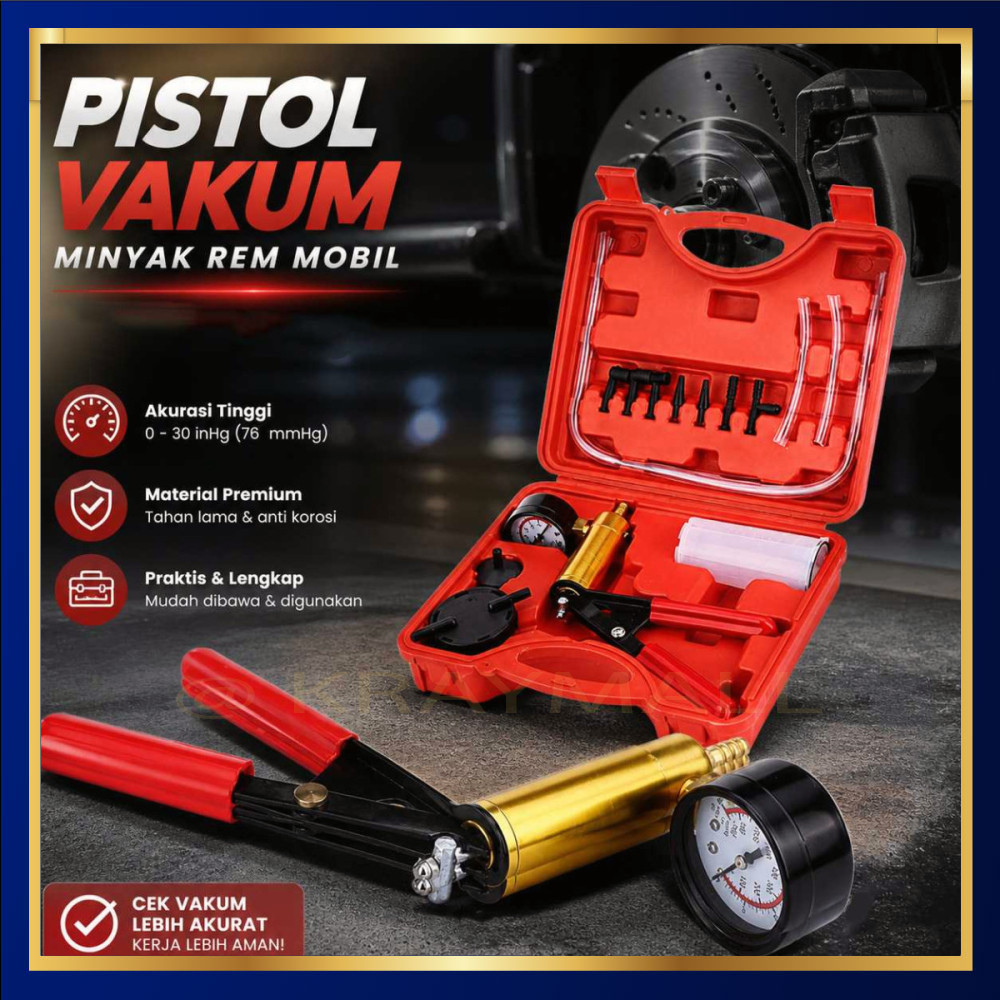 Vakum Minyak Rem Mobil Vacuum Brake Bleeder Kit - WLXY