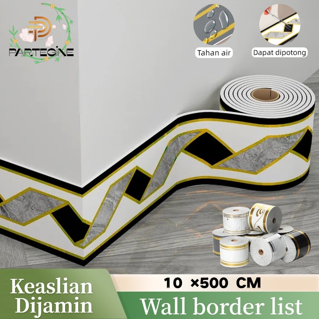 10 × 500 cm wall decor wall border list border list wallpaper dinding vinyl wallpaper dinding MURAH