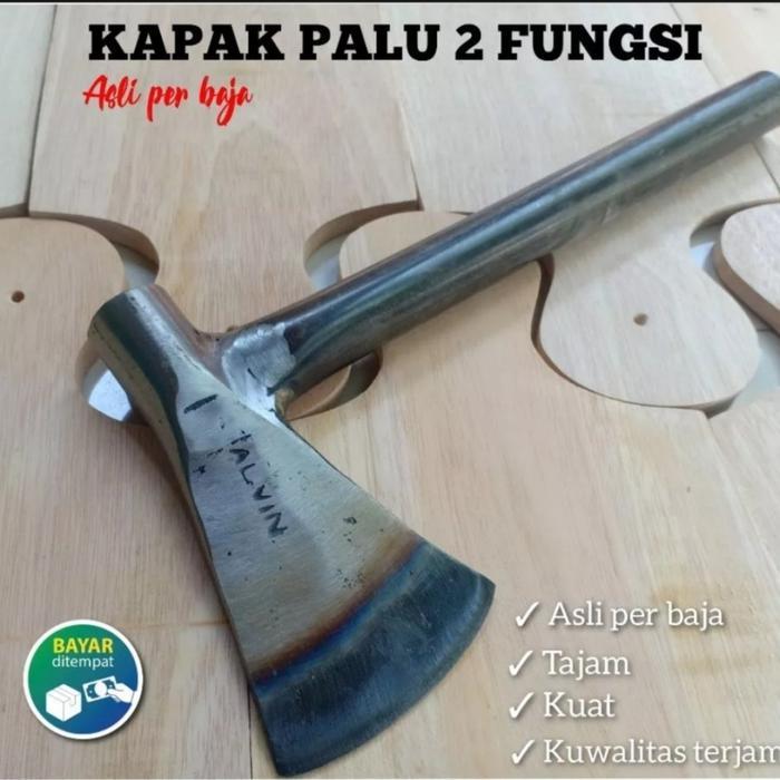 Kapak Kampak Palu Baja Per Tajam serbaguna