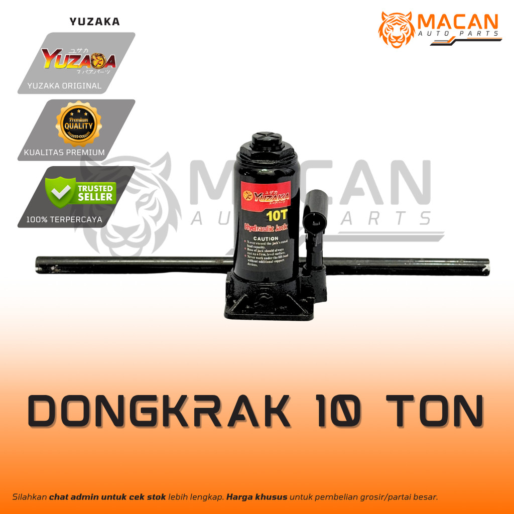 Dongkrak Mobil  10 Ton Yuzaka  Hydraulic Jack | ORI
