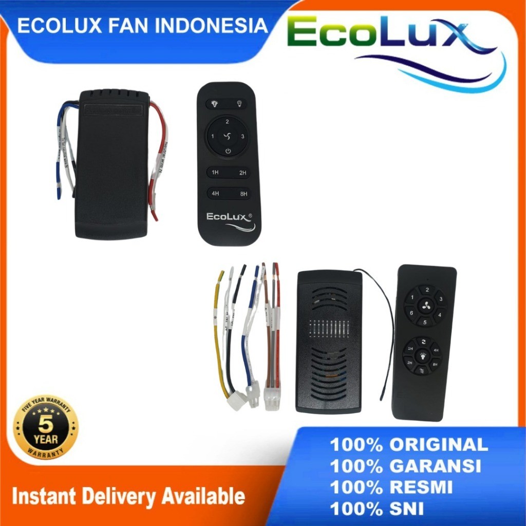 Remote Kipas AC DC Aneka Remote Kipas Angin Universal Ecolux