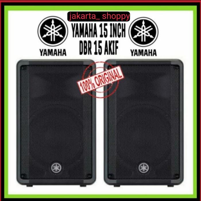 Speaker aktif 15 inch Yamaha DBR 15 powered speaker aktif 2 pc