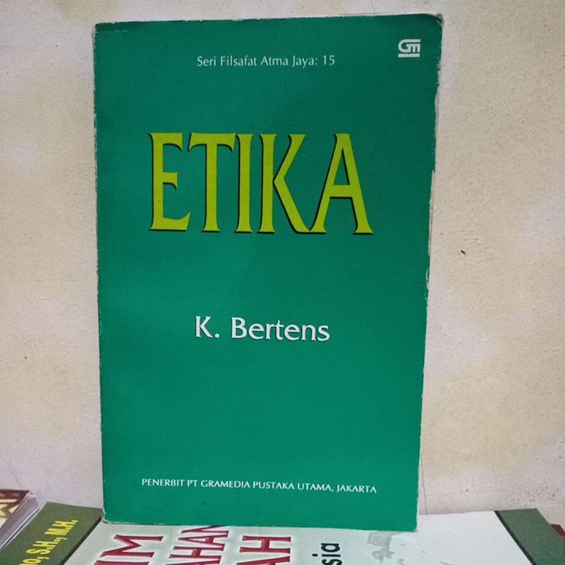 ETIKA K. Bertens * ZAENBOOK