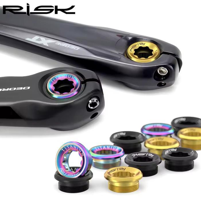Ready Risk Titanium Baut M20 Arm Crank Shimano Deore SLX XT XTR Ultegra Baut Crank Sepeda RT122 - Ra