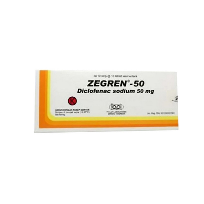 ZEGREN 50 1 STRIP @ 10 TABLET SALUT ENTERIK