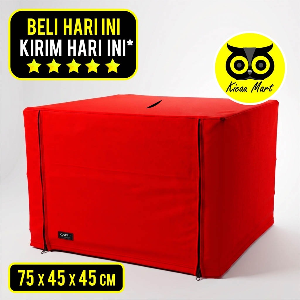KICAU MART Kerodong Krodong Umbaran XL Jumbo 75 x 45cm Sangkar Burung Ternak Lovebird Kotak Batre Pe