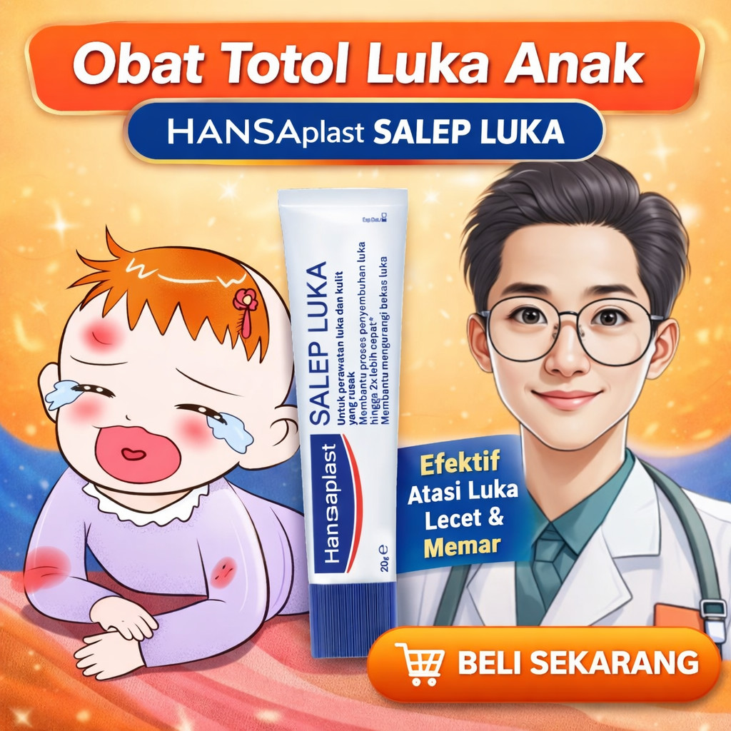 Salep Luka Serbaguna 50g untuk Perawatan Kulit Retak, Bibir Pecah, dan Mengurangi Bekas Luka