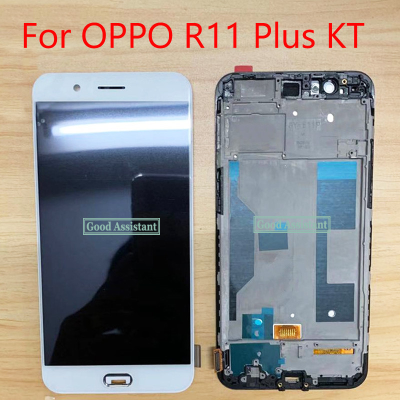 AMOLED / TFT 6.0 In For OPPO R11 Plus KT LCD splay Tou Screen Screen gitizer Assembly Replacement Wi