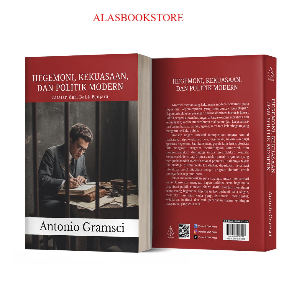 Buku Hegemoni, Kekuasaan, dan Politik Modern: Catatan dari Balik Penjara - Antonio Gramsci - IRCiSoD