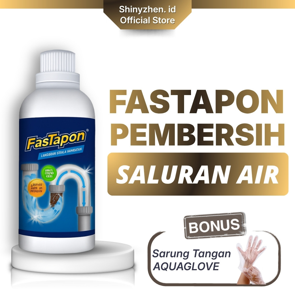 Fastapon Anti Mampet sumbat Wc Toilet dan Saluran Air Anti Sumbat WC Ampuh
