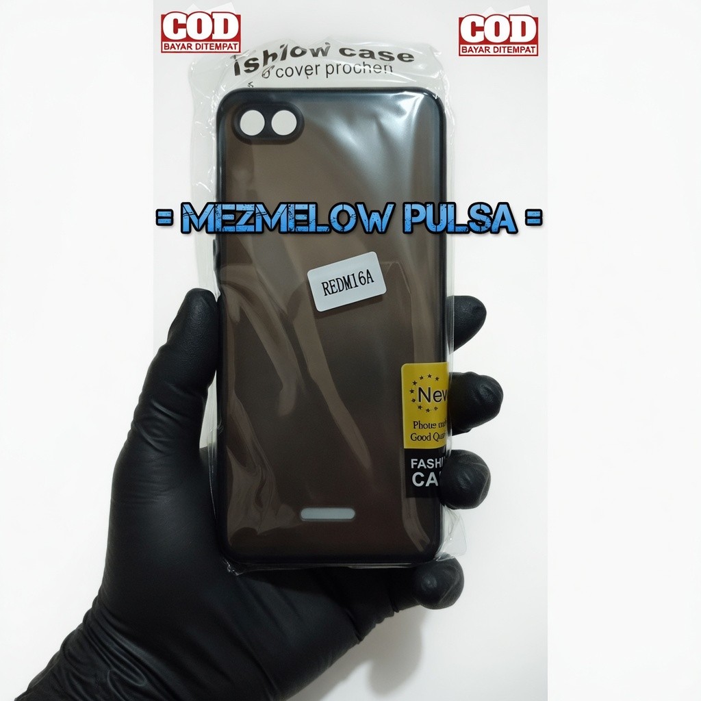 Case Hardcase Transparant Pelindung Kamera Casing XIAOMI REDMI 6A