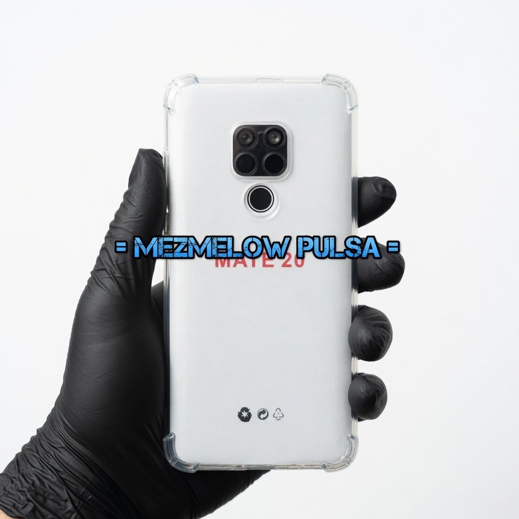 Softcase Silikon Transparant Casing Caseng Softcase HUAWEI MATE 20 BIASA