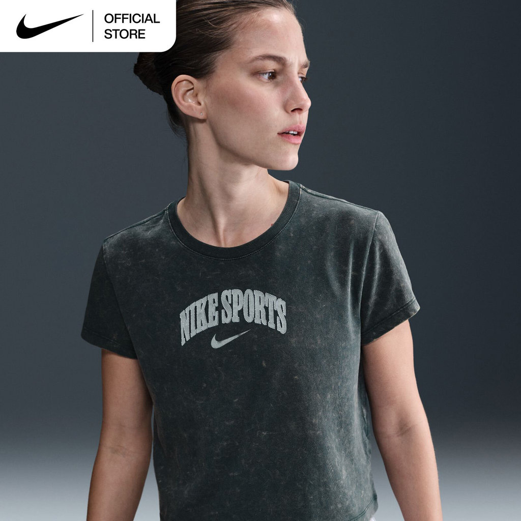 Nike Women's Sportswear Short-Sleeve T-Shirt - Armory Navy [IB7334-478]
