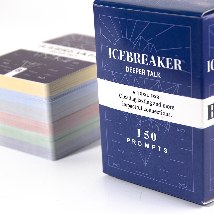 Icebreaker Deep Talk Game Cards Pasangan Conversations Card