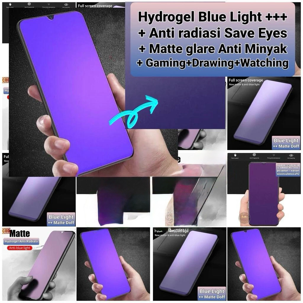 (COD) hydrogel blue matte(Layar) Xiaomi Mi max 2 mi max 3 / Mi mix 1 / Mi mix 2 / Mi mix 3 / Mi mix 