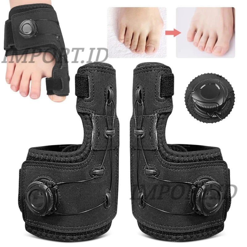 Alat Pelurus Jempol Kaki Bengkok Corrector Hallux Valgus Bunion Pelurus Jempol Kaki Pelurus Jempol K