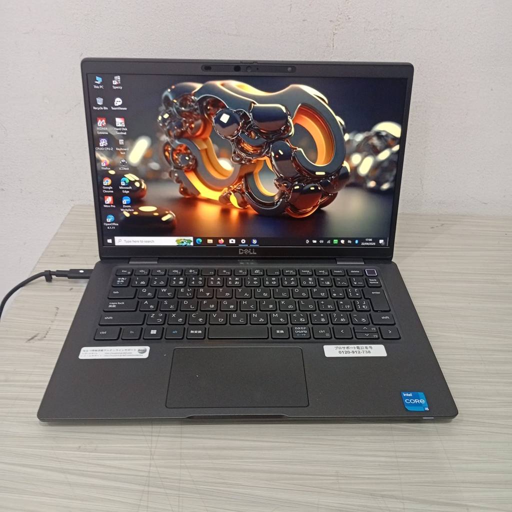 laptop  laptop second Dell 7320 ram 16Gb core i5 gen11 ssd  256gb touchscreen