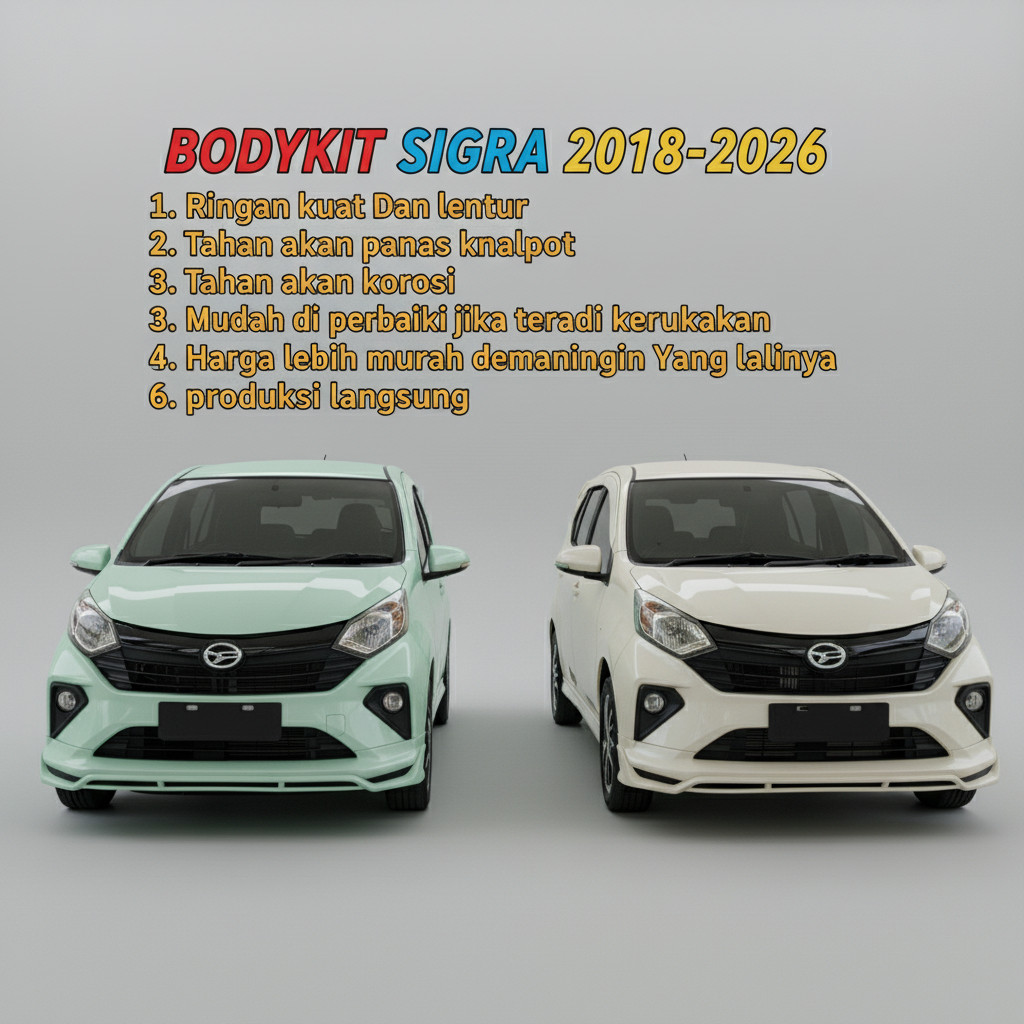 bodykit Sigra facelift custom 2019/2025