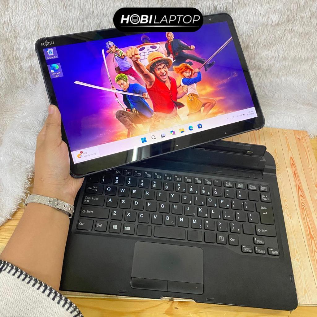 FUJITSU STYLISTIC Q7311 TOUCHSCREEN CORE i5 GEN 11 RAM 8GB SSD 128GB 2 IN 1 STYLUS PEN | HOBI LAPTOP