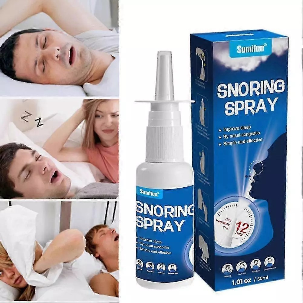 Spray Anti Mendengkur Sumifun 30ml - Anti Snoring Spray Semprotan Anti Ngorok Tidur Nyaman Lelap Pel