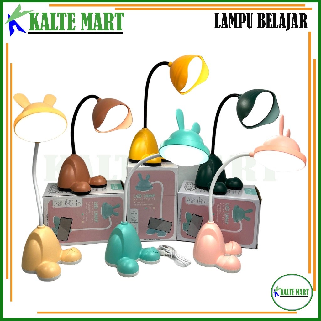 Lampu Belajar LED Lampu Meja Belajar Led Lampu Led Cas Usb | D4