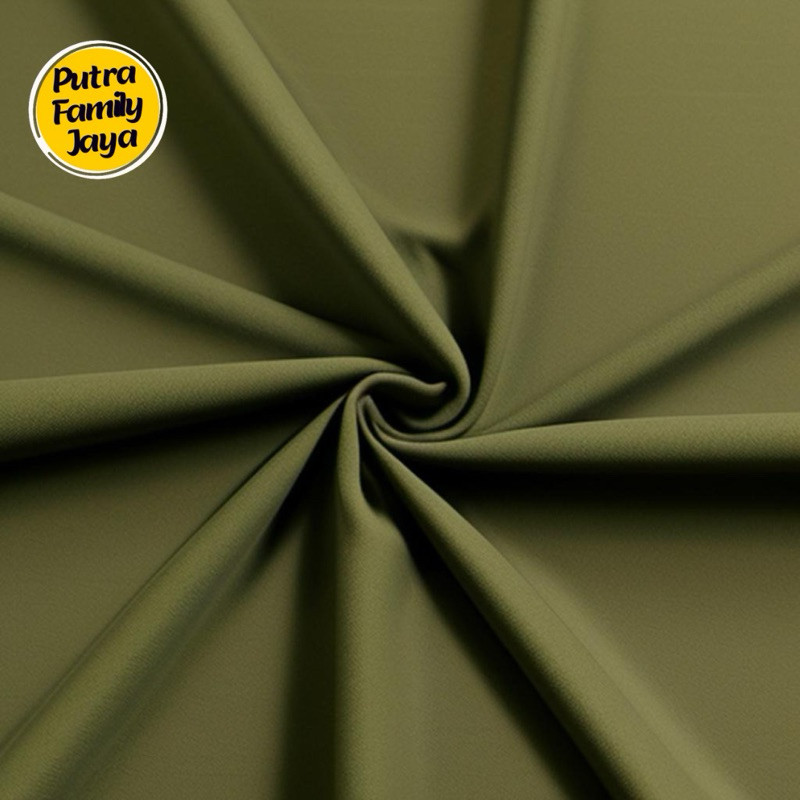 SPANDEK BALON ZOYA PREMIUM WARNA HIJAU ARMY KILOAN | O2