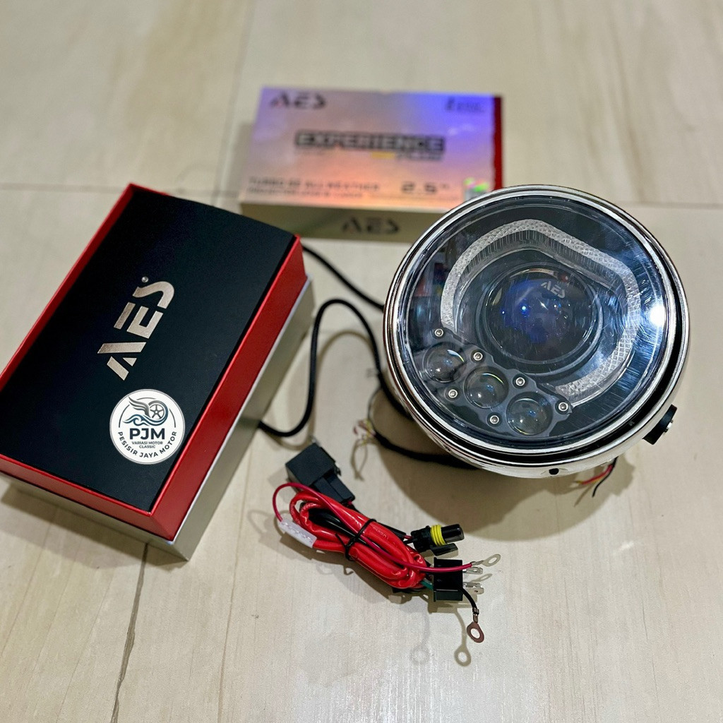 BILED NINJA AES EXPERIANCE Minilaser 3 mata HAPAG Shround acrilik Set relay Biled Biled Ninja AES Ex