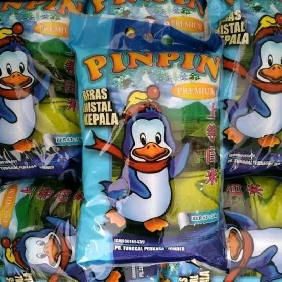 BERAS KEMASAN 5KG PINPIN SANIA PELIKAN / BERAS PREMIUM PUNEL PINPIN KEMASAN 5KG - pinpin 5kg