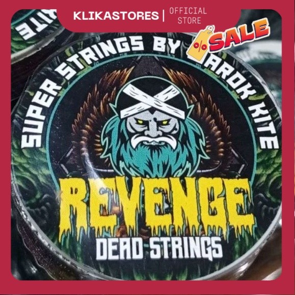 Gelasan Super Strings By Warok Kite Revenge Senar Matot Putih SL
