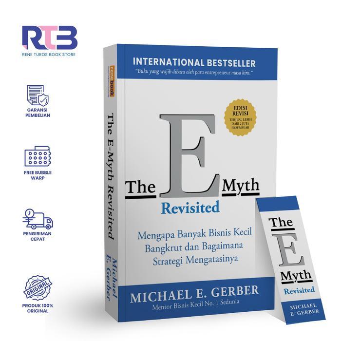 Renebook Buku Bisnis The E-Myth Revisited Terjemahan Indonesia - Mengapa Banyak Bisnis Kecil Bangkru
