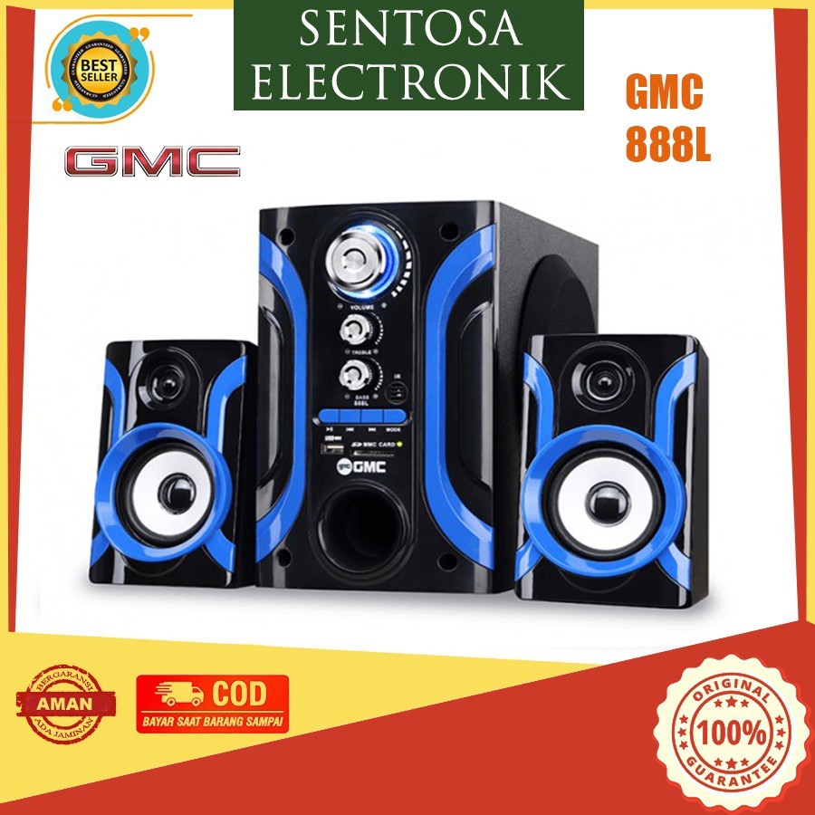 SPEAKER GMC 888L BT/SPEAKER GMC 888L BT / 888K BT Speaker Multimedia Bluetooth FM RADIO USB