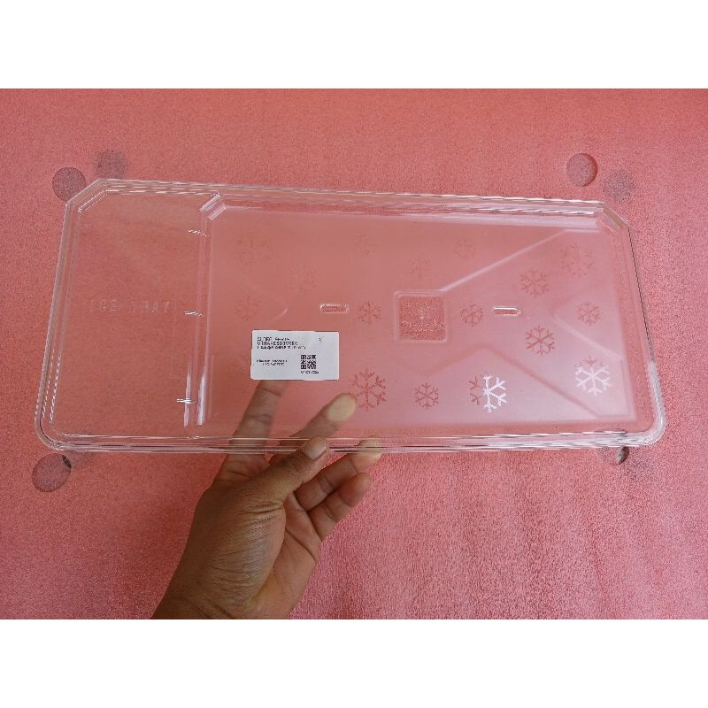 (Dikirim dari tangerang) RAK FREEZER KULKAS SHARP MINI 2 PINTU SJ-195MN ORIGINAL