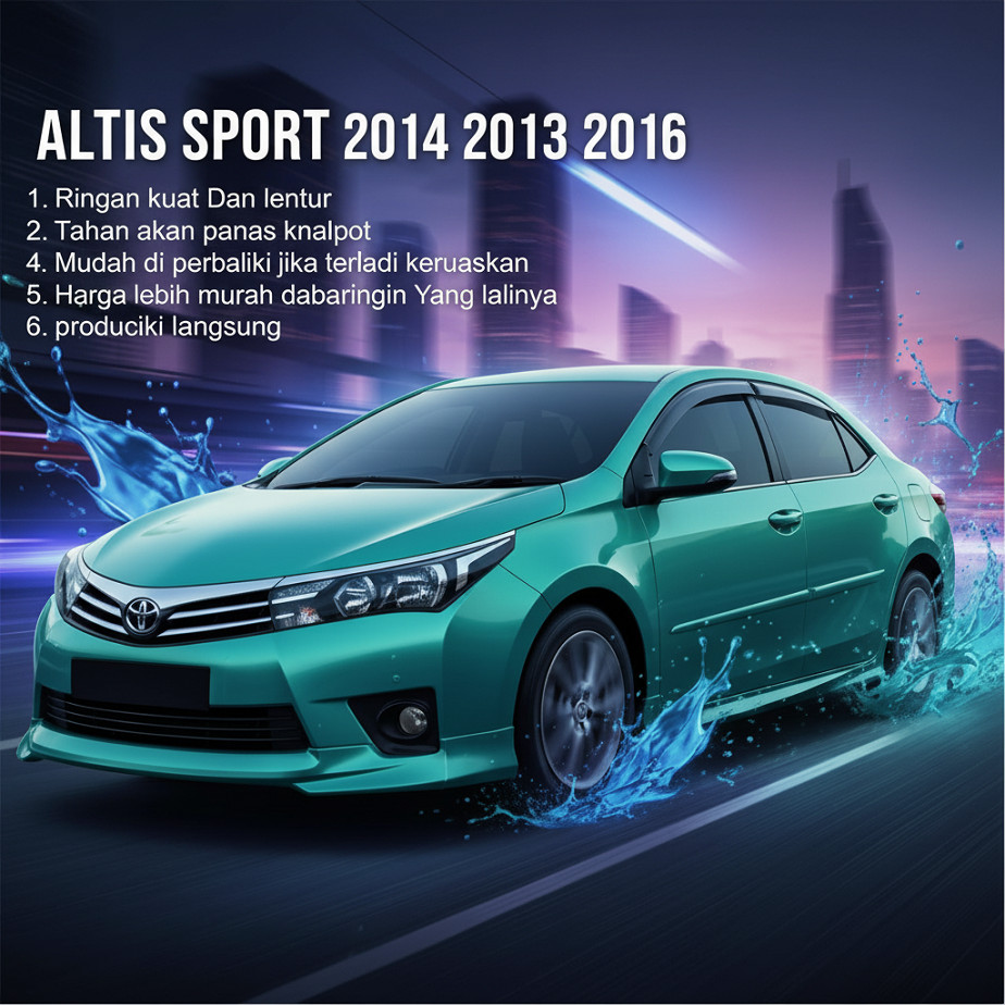 BODYKIT COROLLA ALTIS 2014 2015 2016 BODY KIT ALTIS