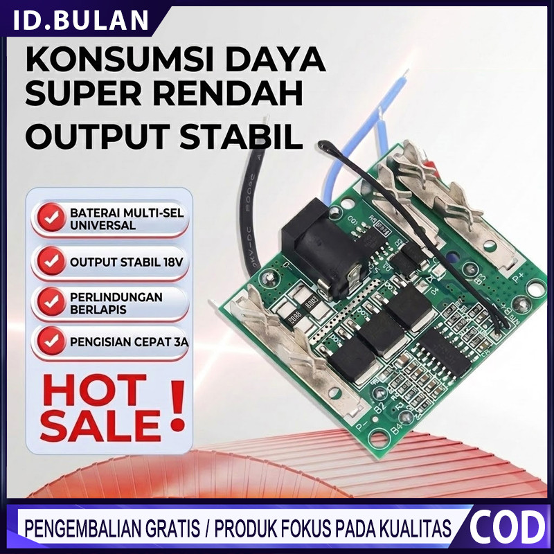 Bms Modul Baterai 5s 18v 20v 21v 48v 88v 99v Bms Baterai Cordless Lxt MODUL BMS 5S LXT UNIVESAL BISA